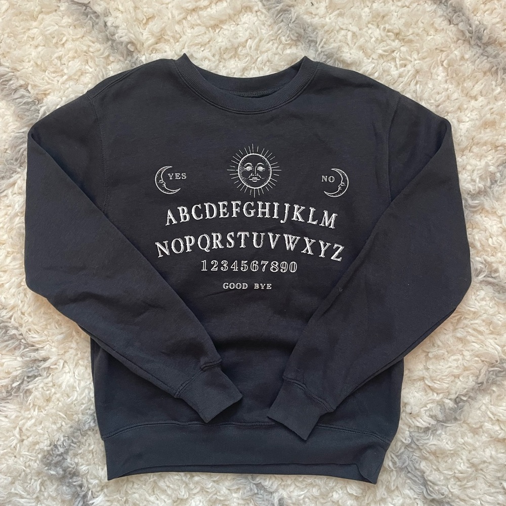 Black Graphic Women’s Sweatshirt